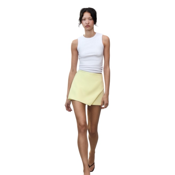 Zara Dresses & Skirts - The Zara Trafaluc faux leather mini skirt in size Small